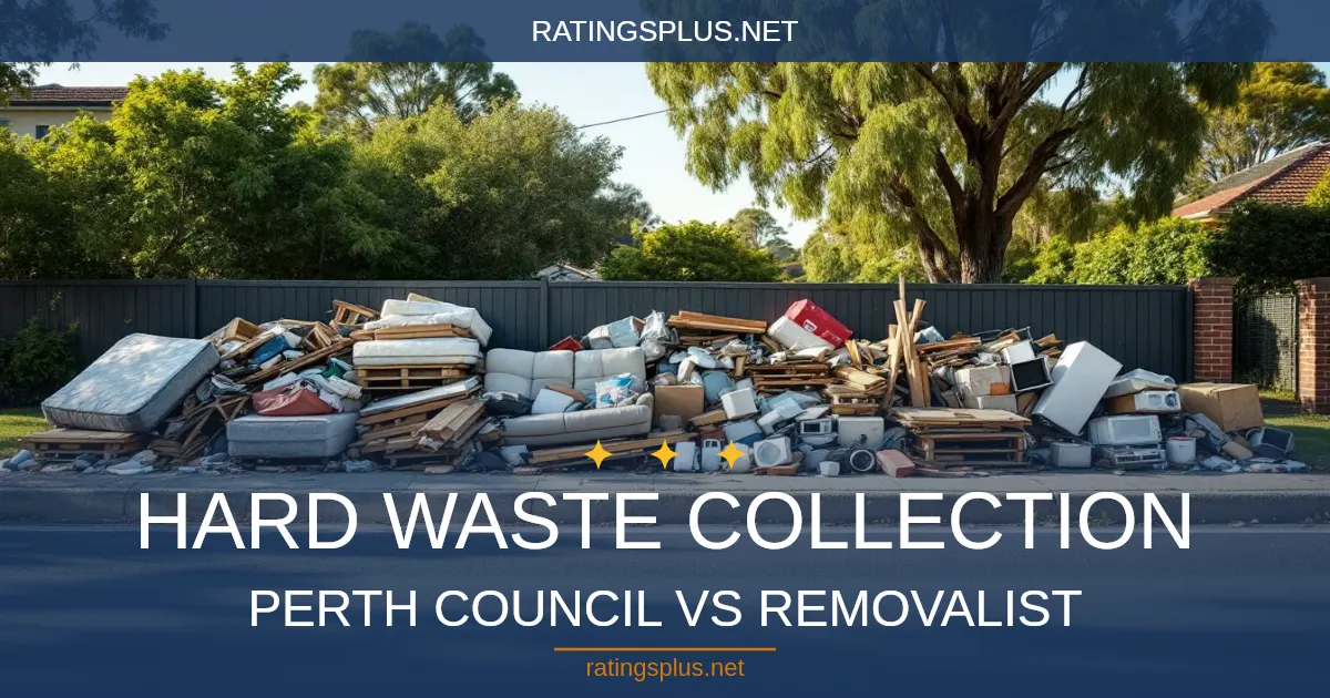 Hard Waste Collection in Perth: Council Pickup vs Hiring a Removalist Explained