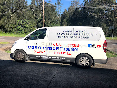 A&A Spectrum carpet cleaning, carpet dyeing and pest control Central Coast