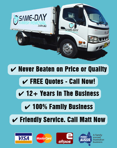 Same-Day Rubbish Removal Sydney