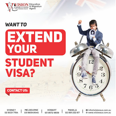 Vision Consultants Sydney Education Agent & Migration Consultant. MARA Agents. Immigration Advisers