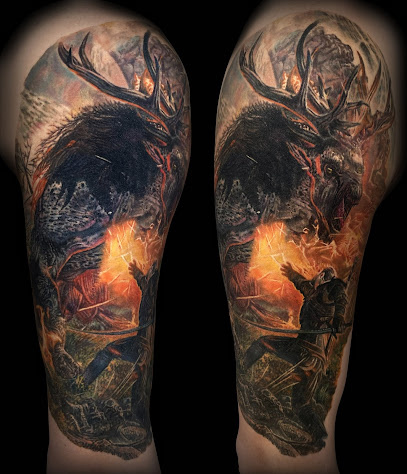 Photo of The Art of Ben Bickley - Geelong Tattoo Artist & Fine Artist