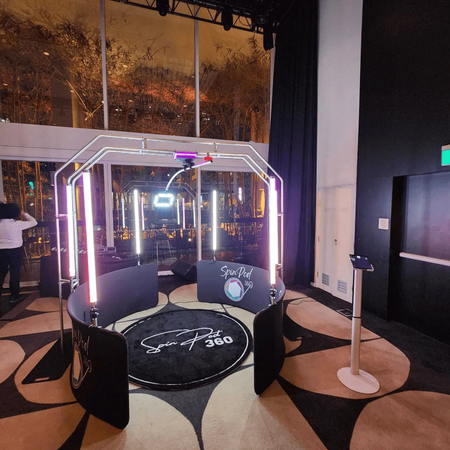Photo of 360 photo booth hire Sydney